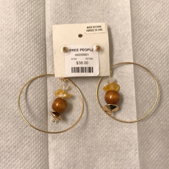Free People Seneca Hoop Earrings